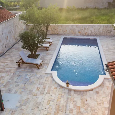 Modern Escape With Private Pool Sauna Game Bbq Near * Zadar